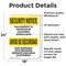 Signmission Electronic Surveillance Bilingual OSHA Security Notice Sign, Vinyl Decal, 18in W x 24in L, 2PK OS-2PACK-SN-D-1824-L-11532 - alternate 3